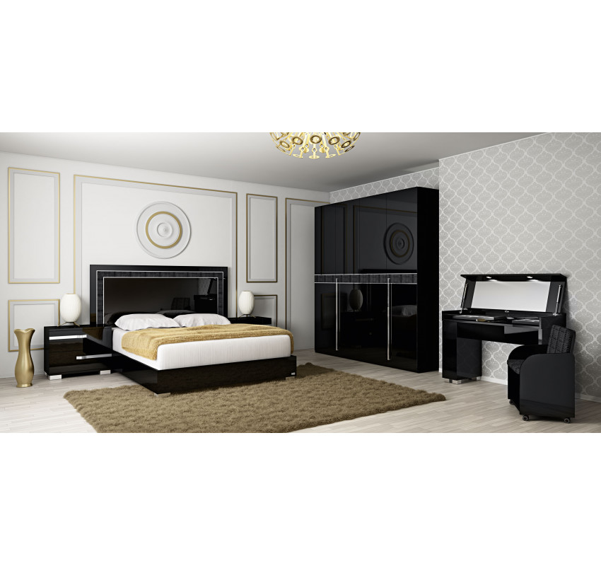 Спальня Volare Black 3/ Status 